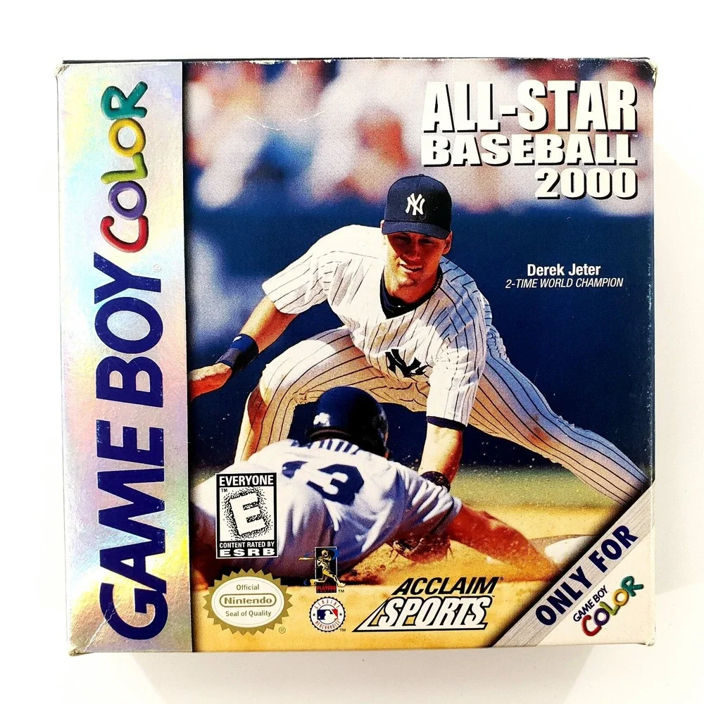 All-Star Baseball 2000 (Nintendo Game Boy Color, 1999) Authentic Complete Tested